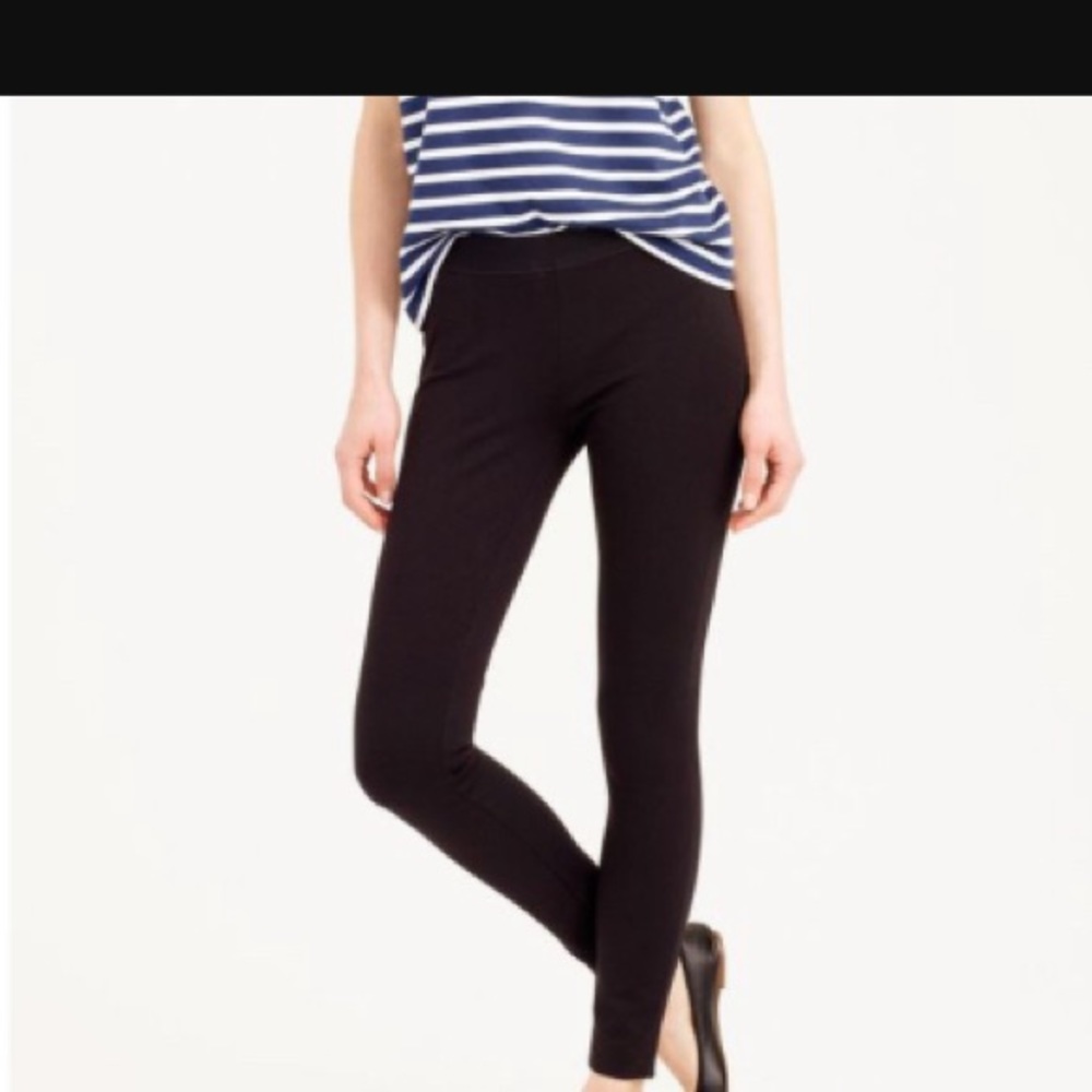 Vintage J.crew denim pixie in washed out black with double zip size 4
